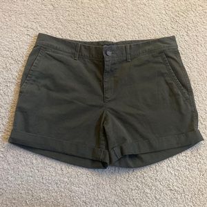 Dark Green Shorts